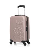 Valise cabine XXS en ABS Eleonor rose clair - 46 x 32 x 20 cm