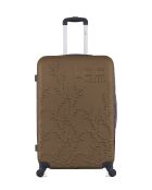 Lot de 2 valises en ABS Nais brun clair - 75 x 47 x 29 cm