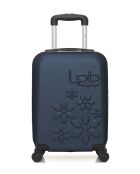 Valise cabine XXS en ABS Eleonor marine - 46 x 32 x 20 cm