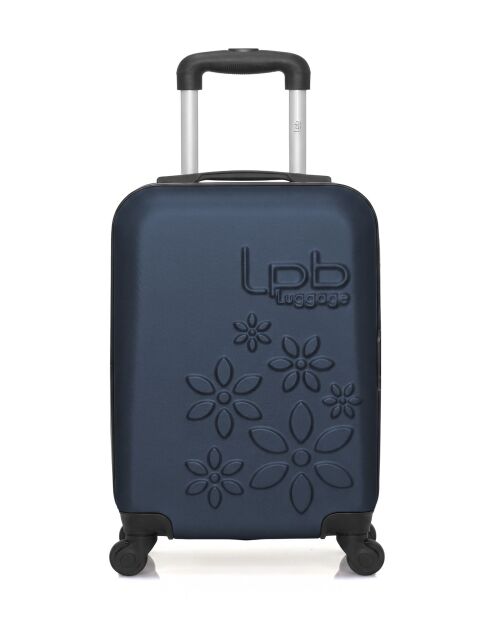 Valise cabine XXS en ABS Eleonor marine - 46 x 32 x 20 cm
