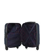 Valise cabine XXS en ABS Eleonor marine - 46 x 32 x 20 cm