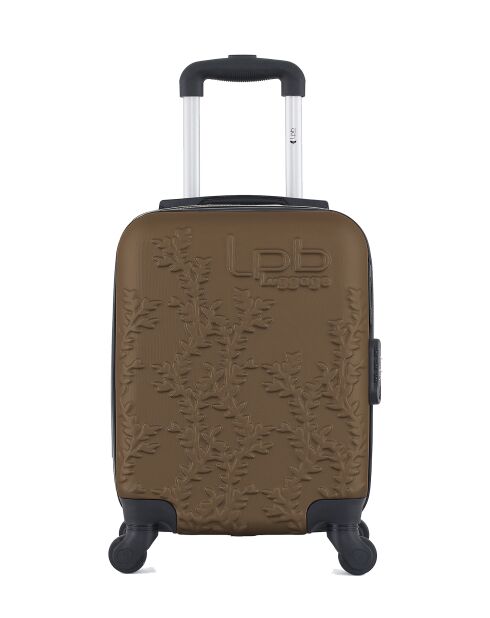 Valise cabine XXS en ABS Nais brun clair - 46 x 32 x 20 cm