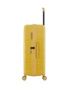 Lot de 4 valises en ABS Lynda miel - 76 x 49 x 29,5 cm