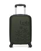 Valise cabine XXS en ABS Eleonor vert foncé - 46 x 32 x 20 cm