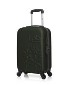 Valise cabine XXS en ABS Eleonor vert foncé - 46 x 32 x 20 cm