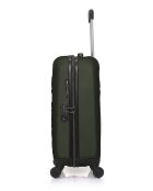 Valise cabine XXS en ABS Eleonor vert foncé - 46 x 32 x 20 cm
