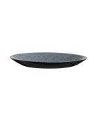 Lot de 6 assiettes à dessert en verre Slate noir - 18 cm