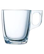 Lot de 6 tasses en verre Nuevo transparent - 9 cl