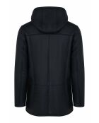 Blouson en peau lainée mérinos Luigi Soft bleu marine