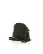 Vian Schultertasche aus Kalbsleder im Kroko-Stil, 23 x 18 x 8 cm, Grün