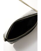 Vian Schultertasche aus Kalbsleder im Kroko-Stil, 23 x 18 x 8 cm, Grün