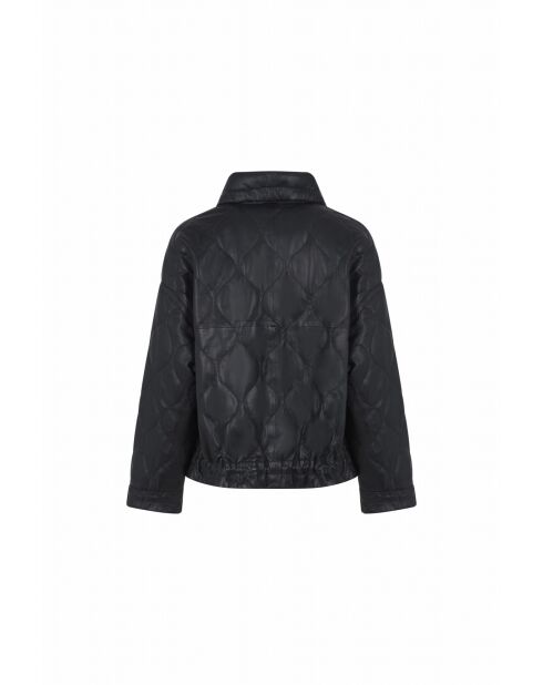 Zwarte leren jas Erie