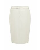 Filipa Pyt witte leren rok