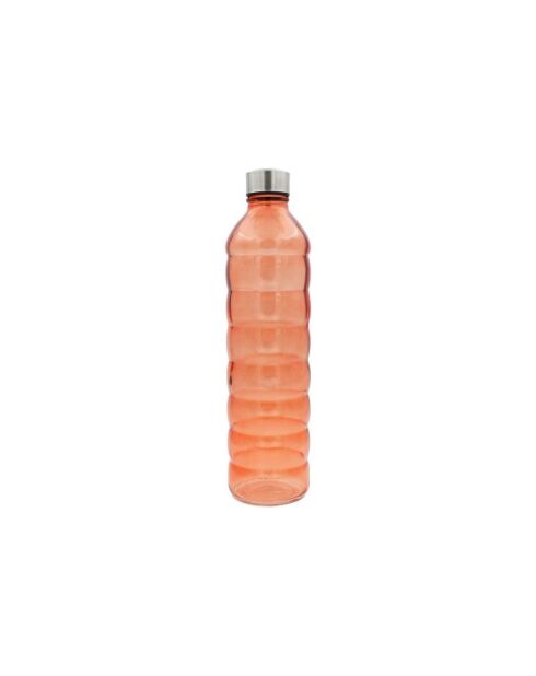 Bouteille en verre coloré Gloupop orange - 1.2 L
