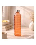 Gloupop oranje glazen fles - 1,2 L