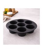 Moule à gâteaux en silicone Airfryer gris - 21x4,5 cm