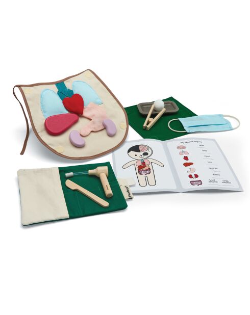 Mi kit de cirujano multicolor: 23,5 x 22,5 x 0,3 cm
