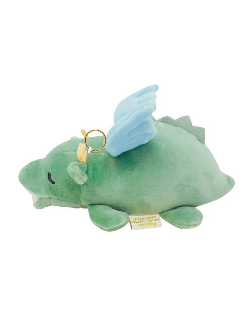 Porte-clés peluche Nemu Nemu Dragon vert - 18 x 8 x 7.8 cm