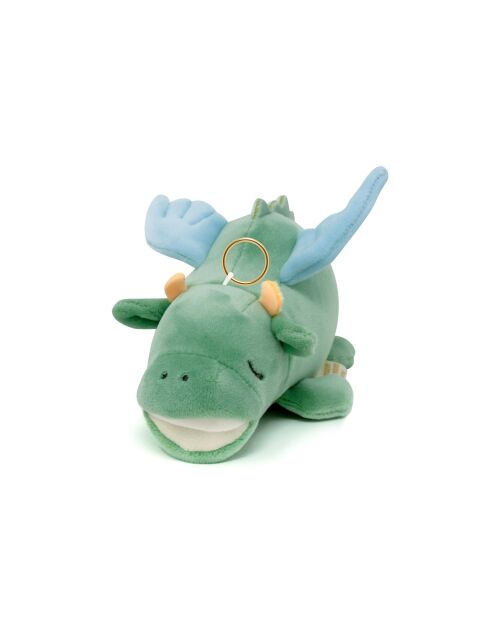 Porte-clés peluche Nemu Nemu Dragon vert - 18 x 8 x 7.8 cm