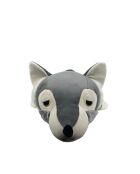 Peluche Nemu Nemu Loup gris - 74 x 35 x 17 cm
