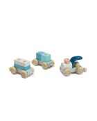 Train modulable bleu - 28 x 9,5 x 11,5 cm