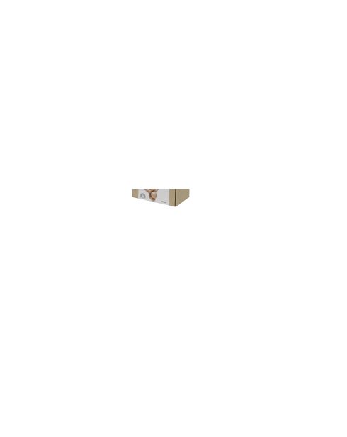 Hochet perles en bois naturel - 8 x 8 x 1,5 cm