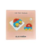 Puzle 3D de madera multicolor para coche - 17 x 17 x 5 cm