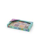 Set di 180 perle e fiori multicolori - 25,3 x 15,5 x 3,6 cm