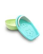 Bateau avec 2 aspergeurs multicolore - 18 x 11,5 x 8 cm