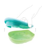 Bateau avec 2 aspergeurs multicolore - 18 x 11,5 x 8 cm