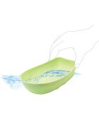 Bateau avec 2 aspergeurs multicolore - 18 x 11,5 x 8 cm