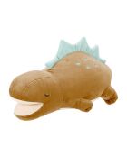 Peluche Nemu Nemu Stego Dinosaure marron - 54 x 23 x 24 cm