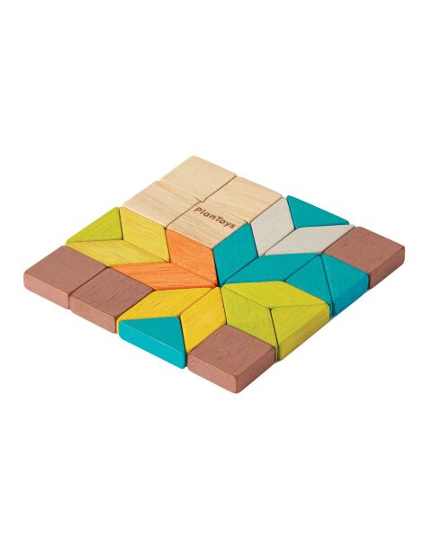 Mehrfarbiges Mini-Mosaik - 0,6 x 1,8 x 1,8 cm
