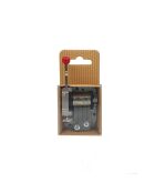 La Valkyrie Wagner graue Musikkurbel - 2,4 x 4,3 x 8,5 cm