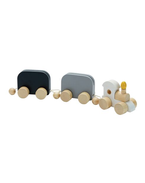 Train Anniversaire multicolore - 5,9 x 35 x 8 cm