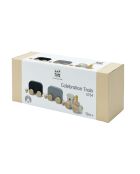 Train Anniversaire multicolore - 5,9 x 35 x 8 cm