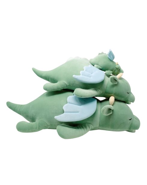 Peluche Nemu Nemu Dragon vert - 53 x 24 x 16 cm