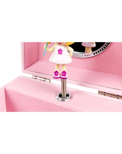 Salvadanaio musicale Pink Princess - 13,5 x 10 x 10,5 cm