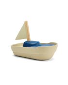 Großes blaues Segelboot - 21,1 x 10,1 x 12,5 cm