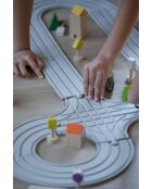 Circuit en caoutchouc naturel - 95 x 75 x 1,8 cm