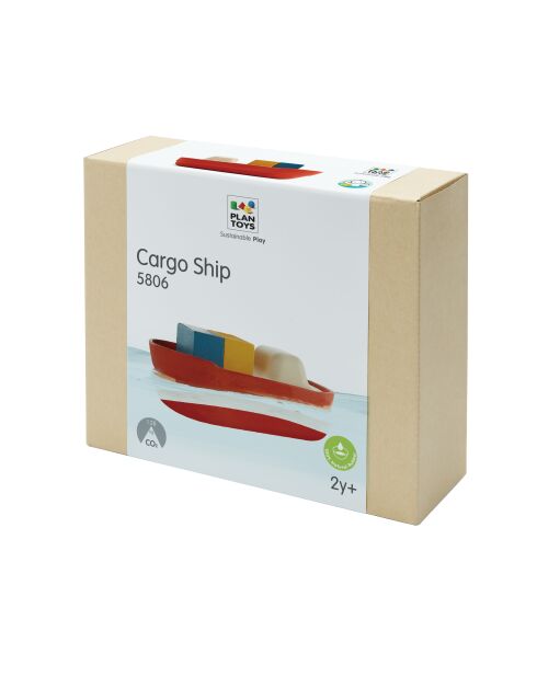 Grand bateau modulable rouge - 21,1 x 10,1 x 12,5 cm