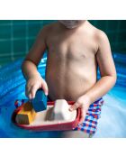 Grand bateau modulable rouge - 21,1 x 10,1 x 12,5 cm