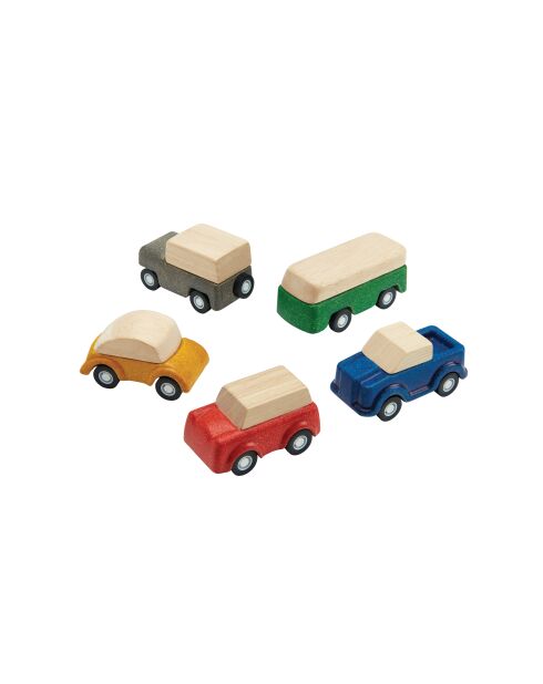 Set di 5 piccoli veicoli Tendresse multicolore - 3,3 x 7,7 x 3,6 cm