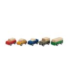 Set di 5 piccoli veicoli Tendresse multicolore - 3,3 x 7,7 x 3,6 cm