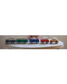 Set di 5 piccoli veicoli Tendresse multicolore - 3,3 x 7,7 x 3,6 cm