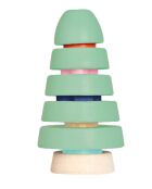 Puzzle 3D in legno Albero nascondiglio multicolore - 9,5 x 9,5 x 17 cm