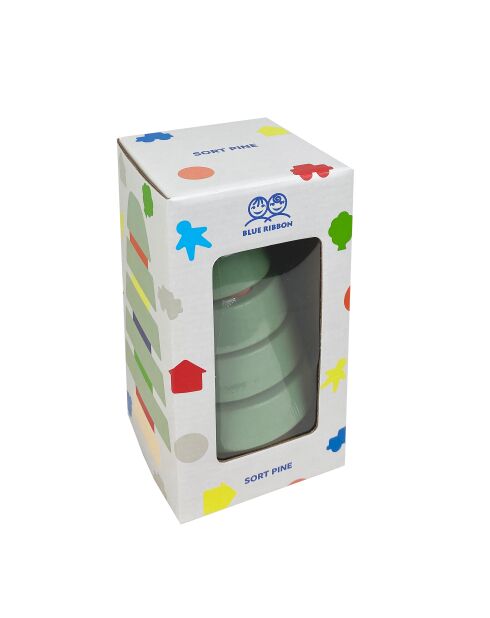 Puzzle 3D in legno Albero nascondiglio multicolore - 9,5 x 9,5 x 17 cm