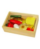 Comida FSC multicolor para cortar - 21 x 14 x 6,3 cm