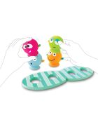 Les tongues flottantes multicolore - 30 x 6,5 x 9 cm