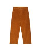 Hose Elian aus haselnussfarbener Baumwolle